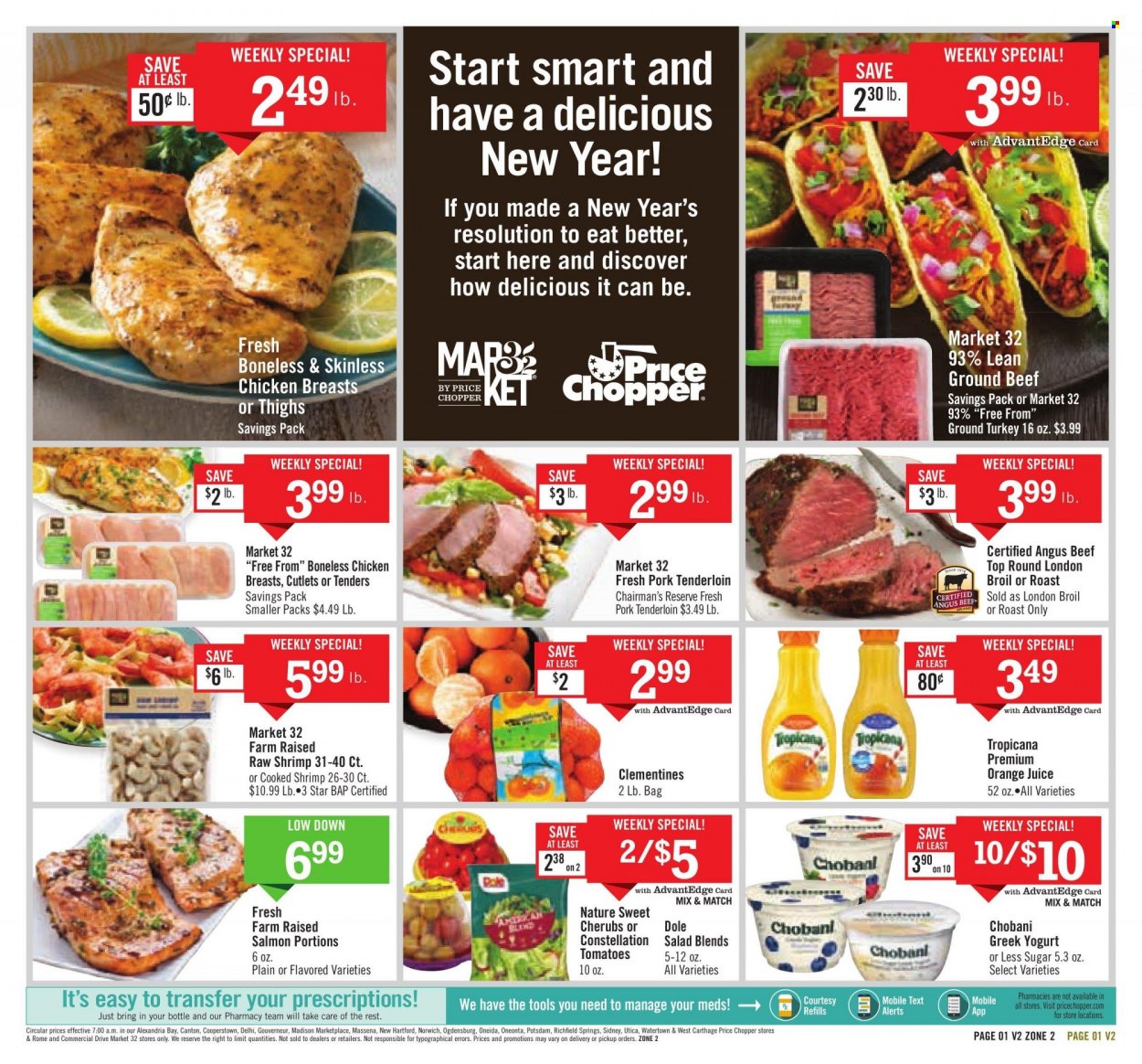 Price Chopper ad - 01/01/2023 - 01/07/2023. Page 1