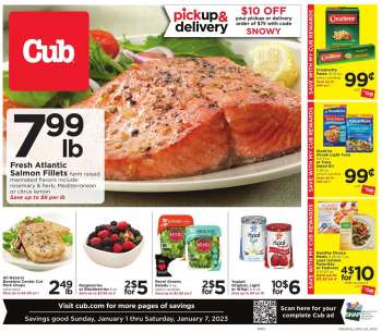 Cub Foods Flyer - 01/01/2023 - 01/07/2023.