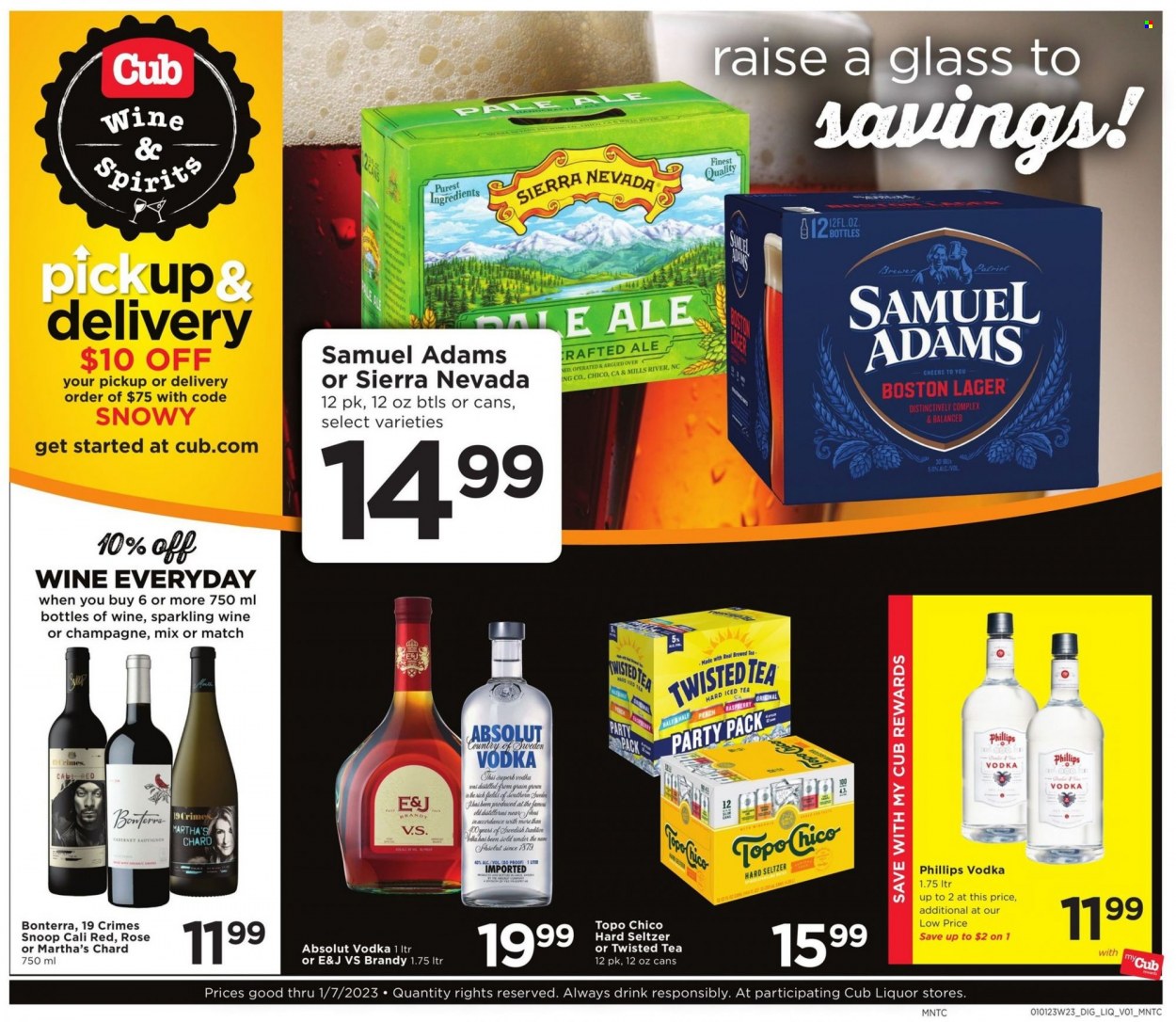 Cub Foods ad - 01/01/2023 - 01/07/2023. Page 6