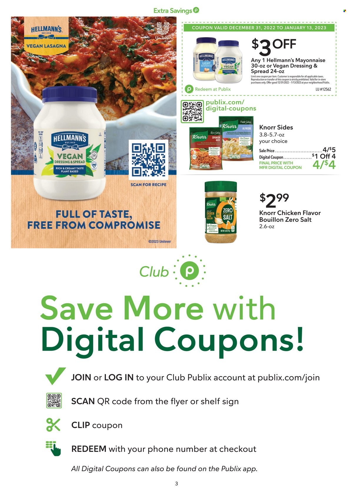 Publix ad - 12/31/2022 - 01/13/2023. Page 3