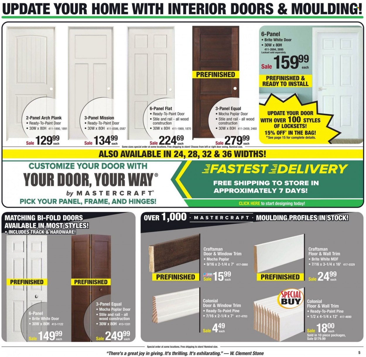 Menards ad - 01/01/2023 - 01/14/2023. Page 7