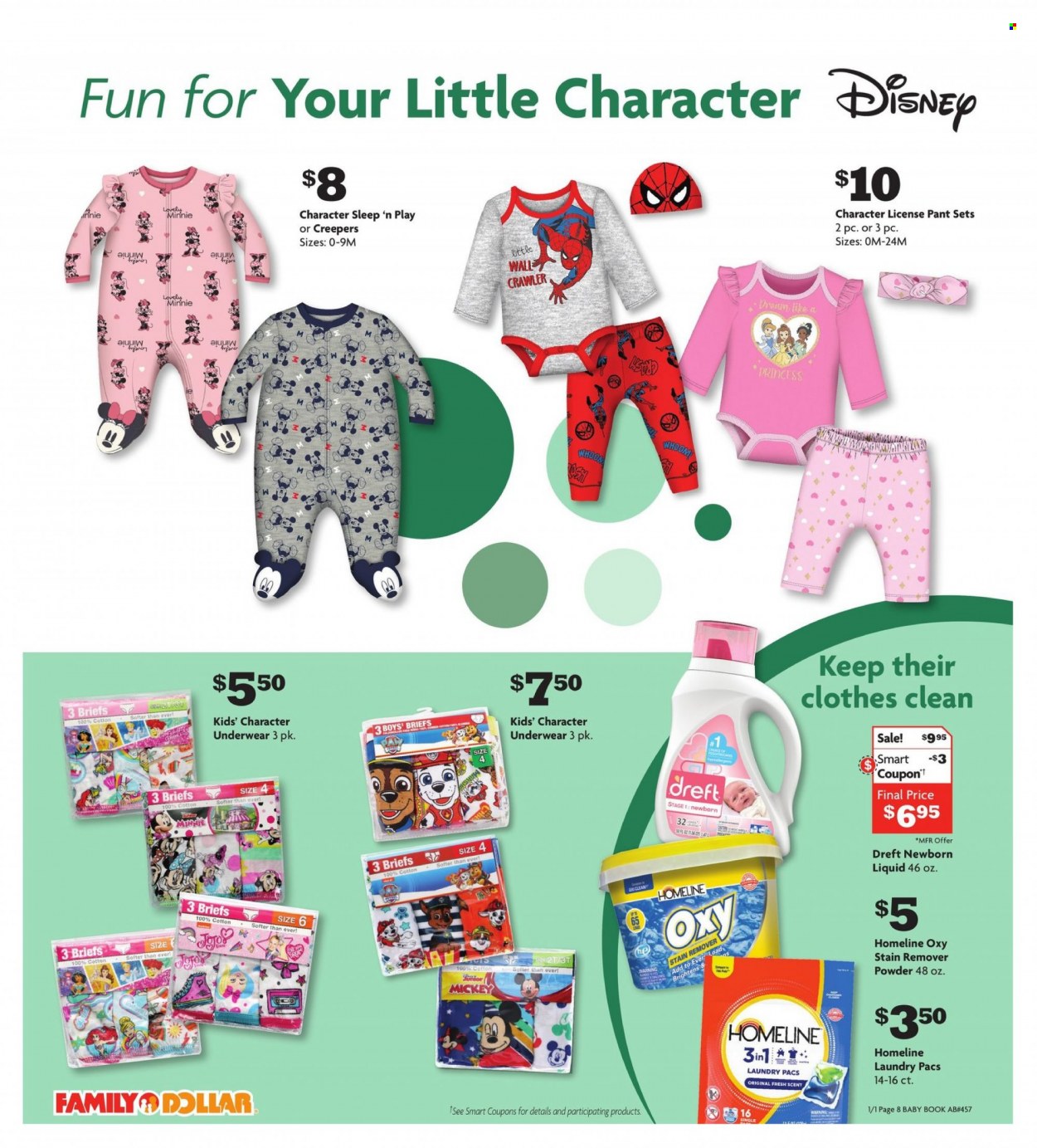 Family Dollar ad - 01/01/2023 - 01/28/2023. Page 8