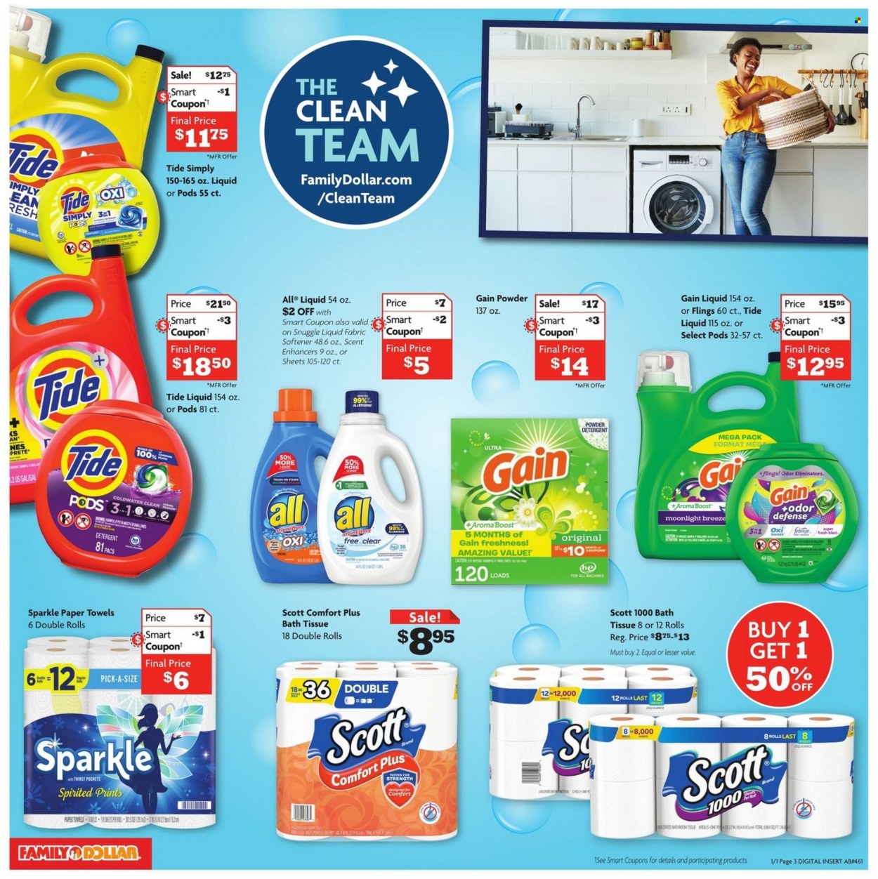 Family Dollar ad - 01/01/2023 - 01/07/2023. Page 7
