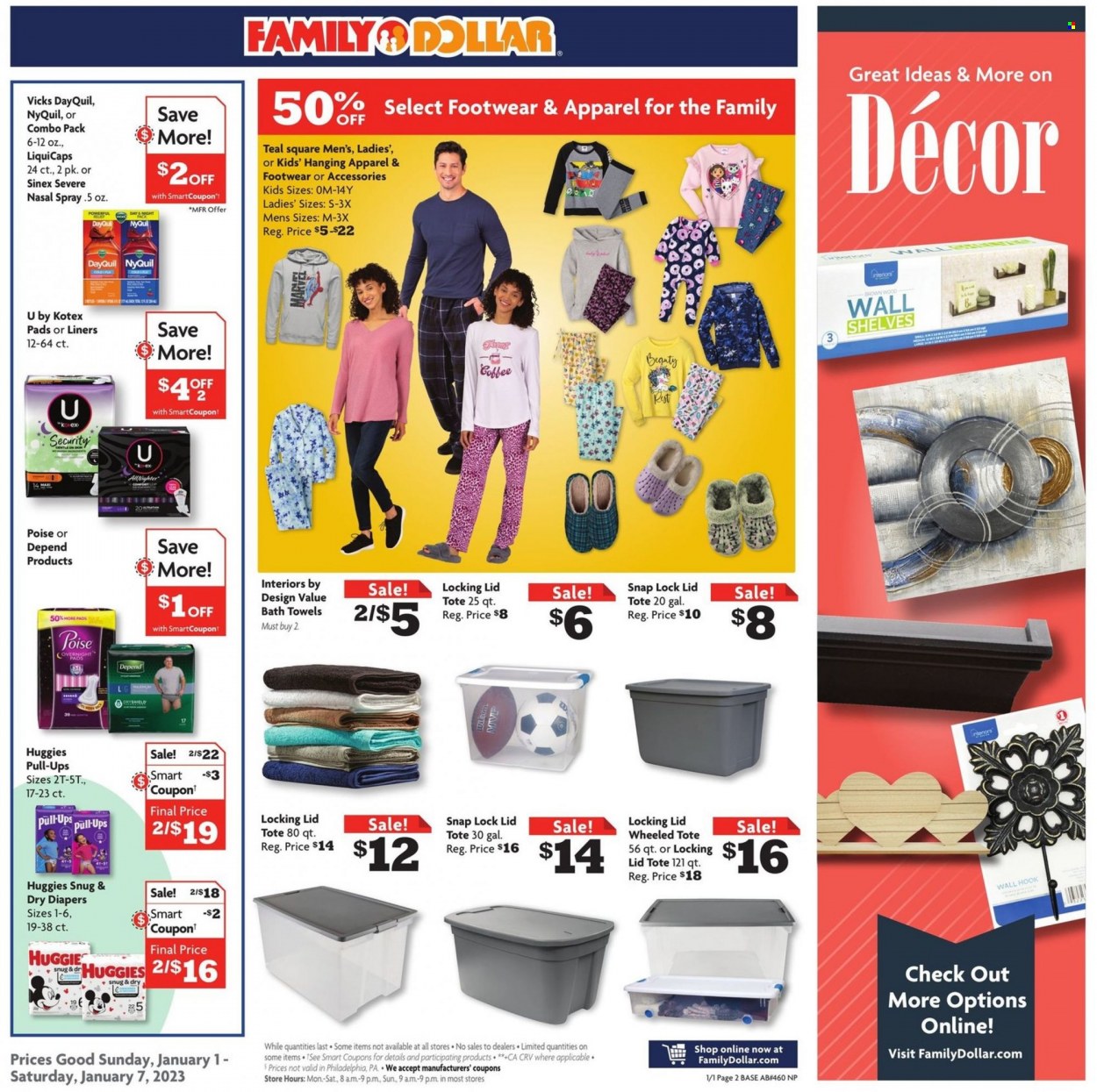 Family Dollar ad - 01/01/2023 - 01/07/2023. Page 11