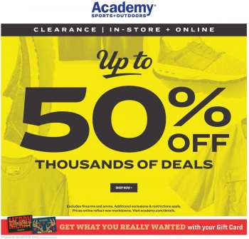 Academy Sports + Outdoors Flyer - 01/02/2023 - 01/16/2023.