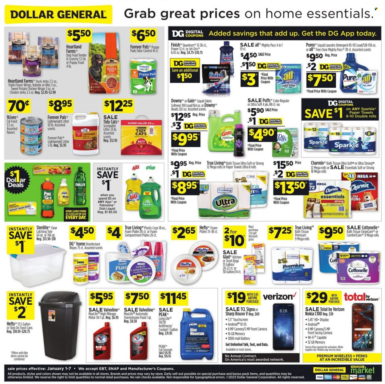 Dollar General ad - 01/01/2023 - 01/07/2023. Page 2