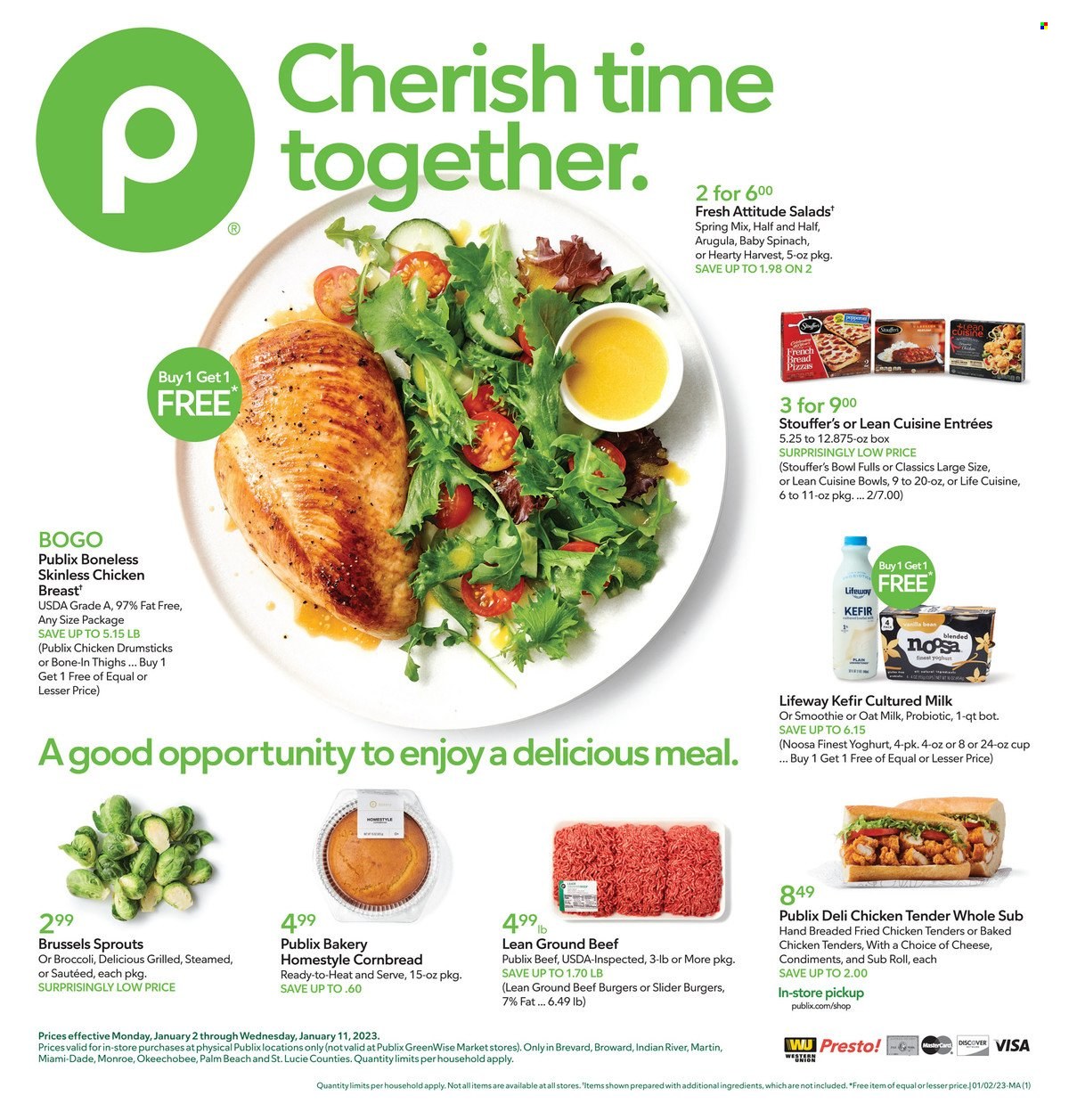 Publix ad - 01/02/2023 - 01/11/2023. Page 1