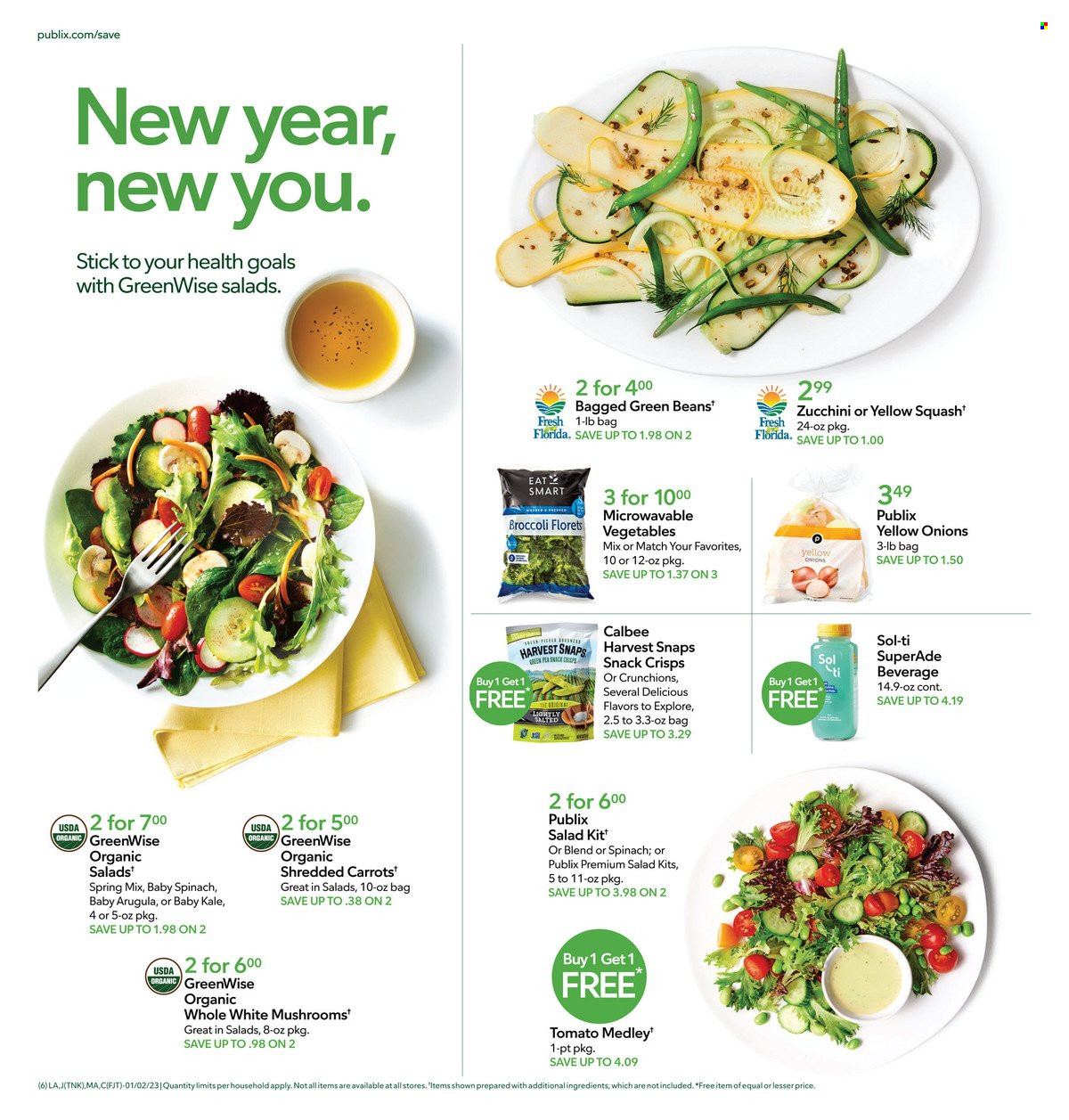 Publix ad - 01/02/2023 - 01/11/2023. Page 6