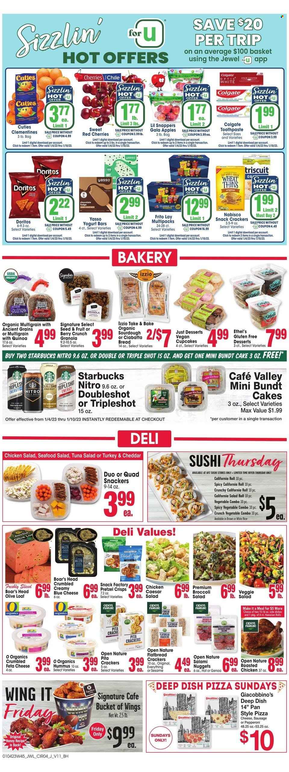 Jewel Osco ad - 01/04/2023 - 01/10/2023. Page 4