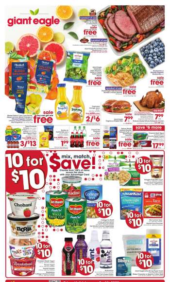 Giant Eagle Flyer - 01/05/2023 - 01/11/2023.
