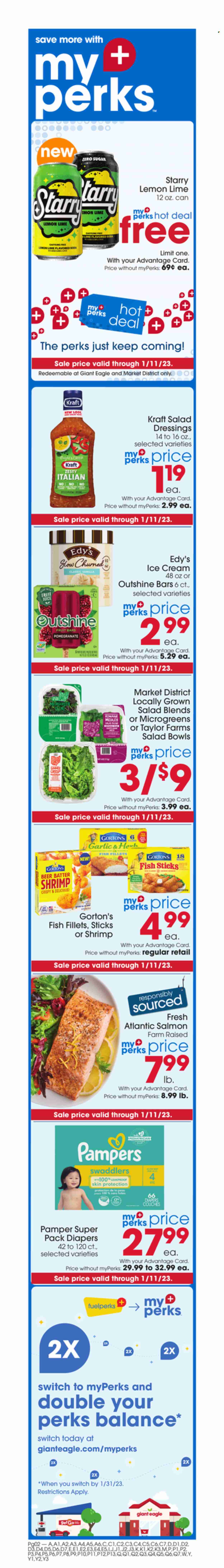 Giant Eagle ad - 01/05/2023 - 01/11/2023. Page 9