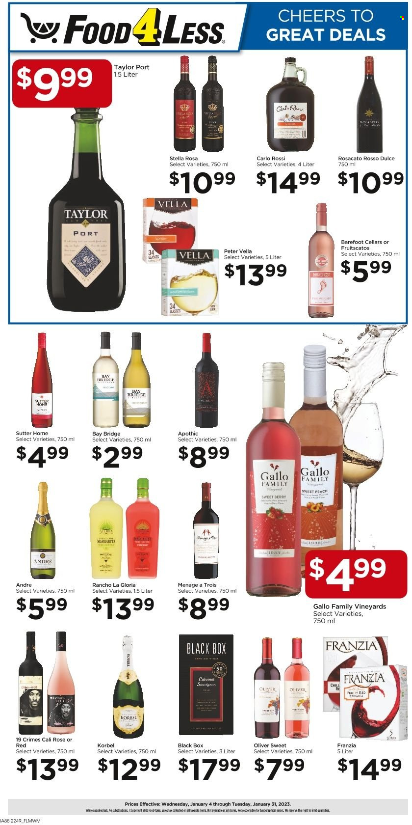 Food 4 Less ad - 01/04/2023 - 01/31/2023. Page 1