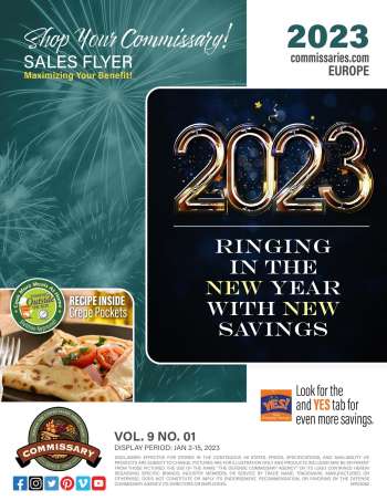 Commissary Flyer - 01/02/2023 - 01/15/2023.