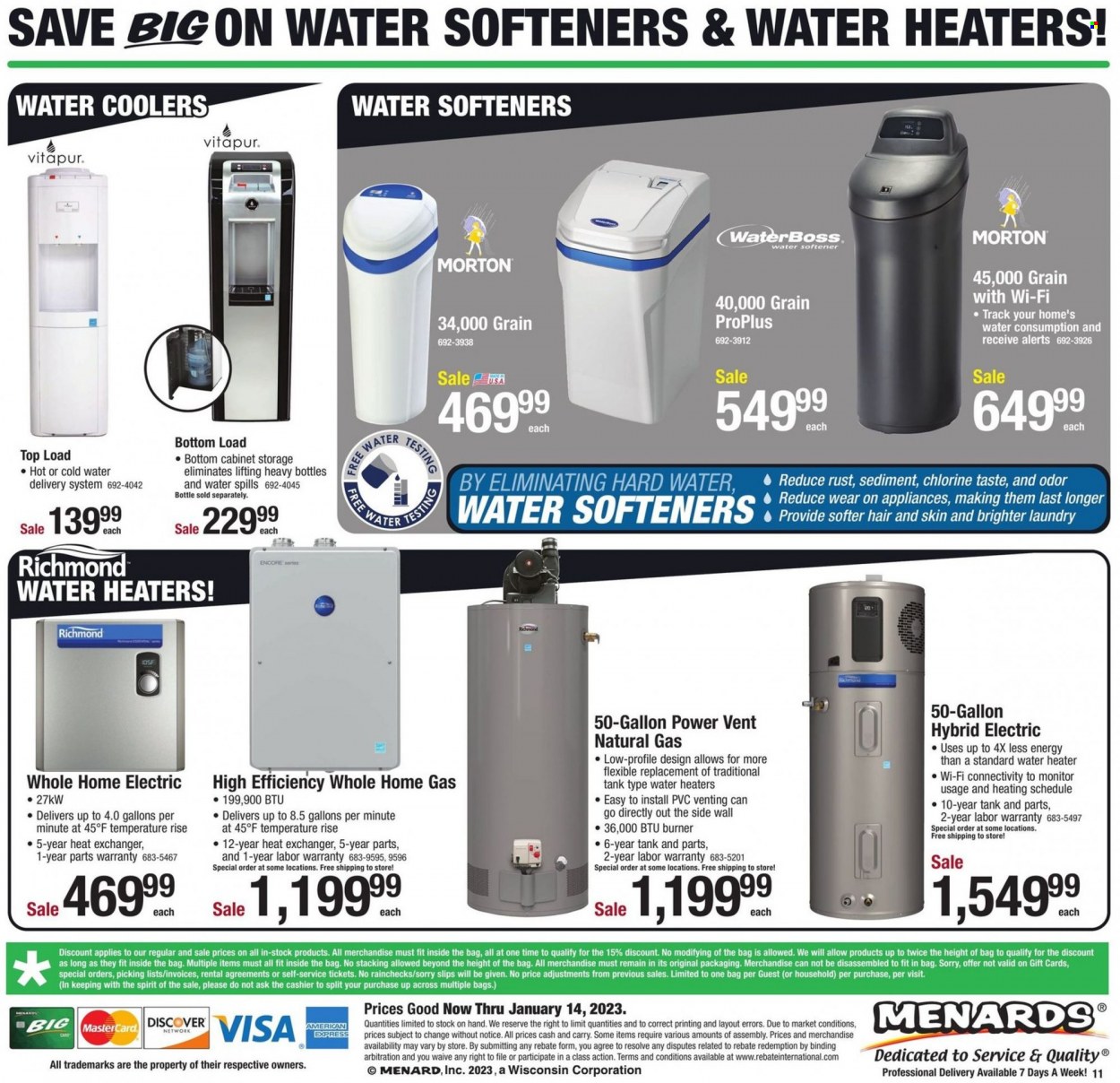 Menards ad - 01/05/2023 - 01/14/2023. Page 17
