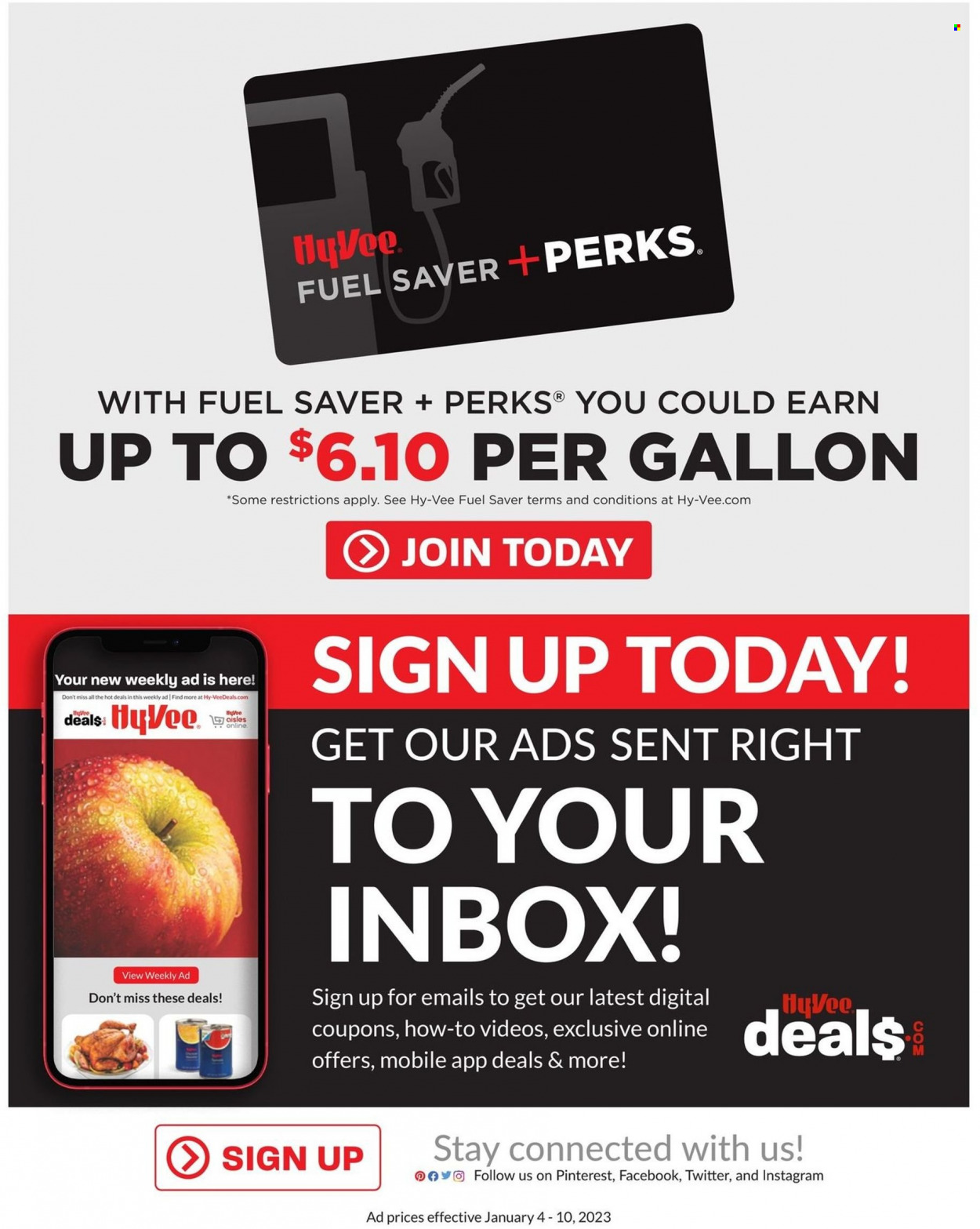 Hy-Vee ad - 01/04/2023 - 01/10/2023. Page 30