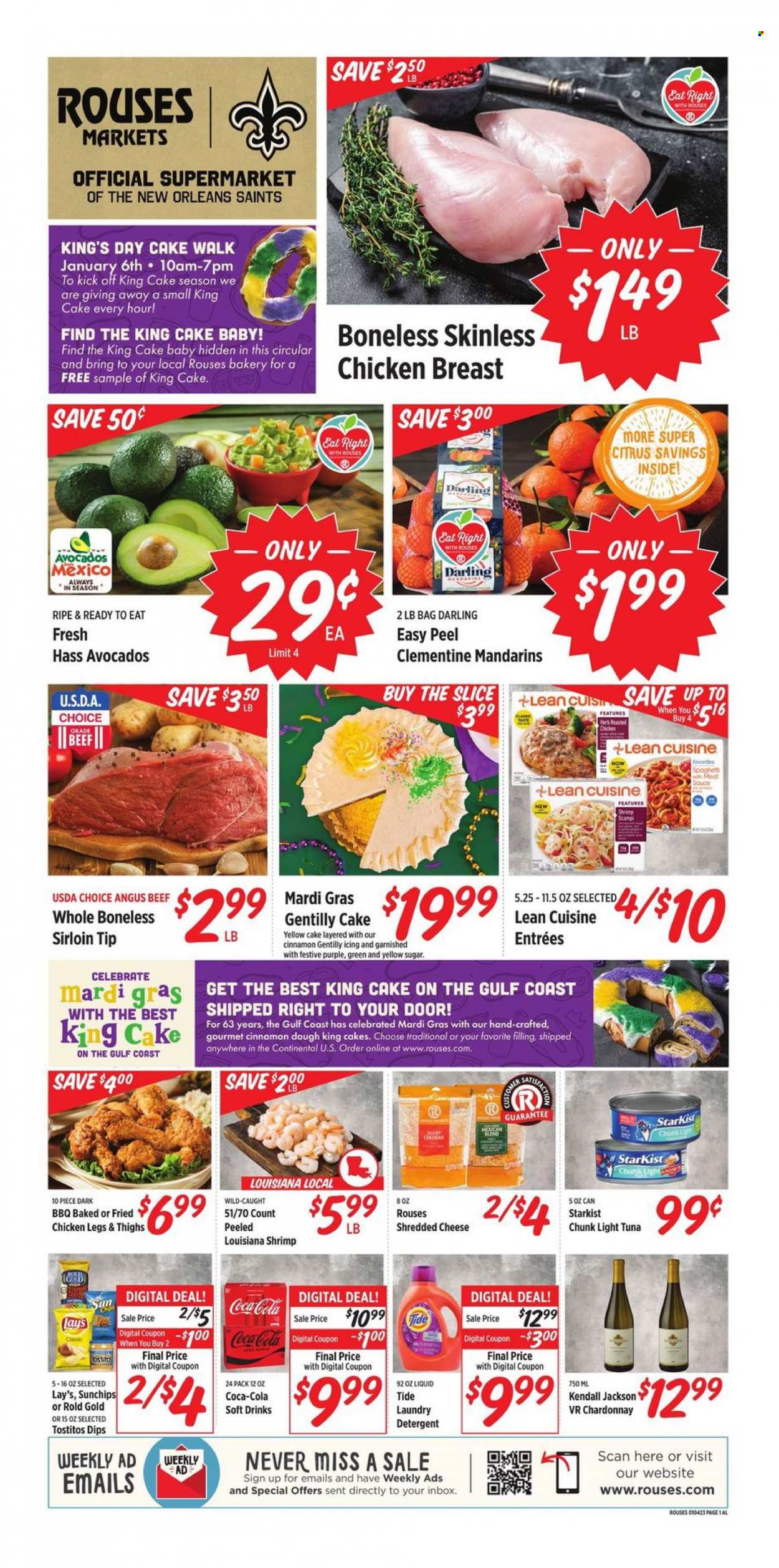 Rouses Markets ad - 01/04/2023 - 01/11/2023. Page 1