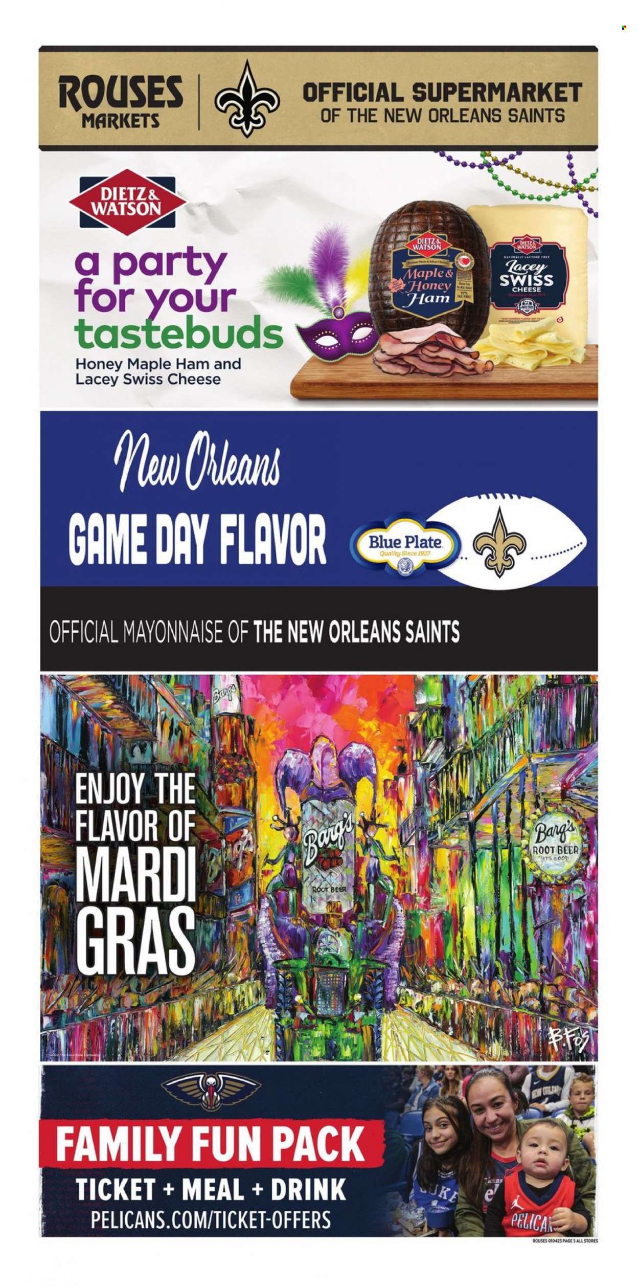 Rouses Markets ad - 01/04/2023 - 01/11/2023. Page 5