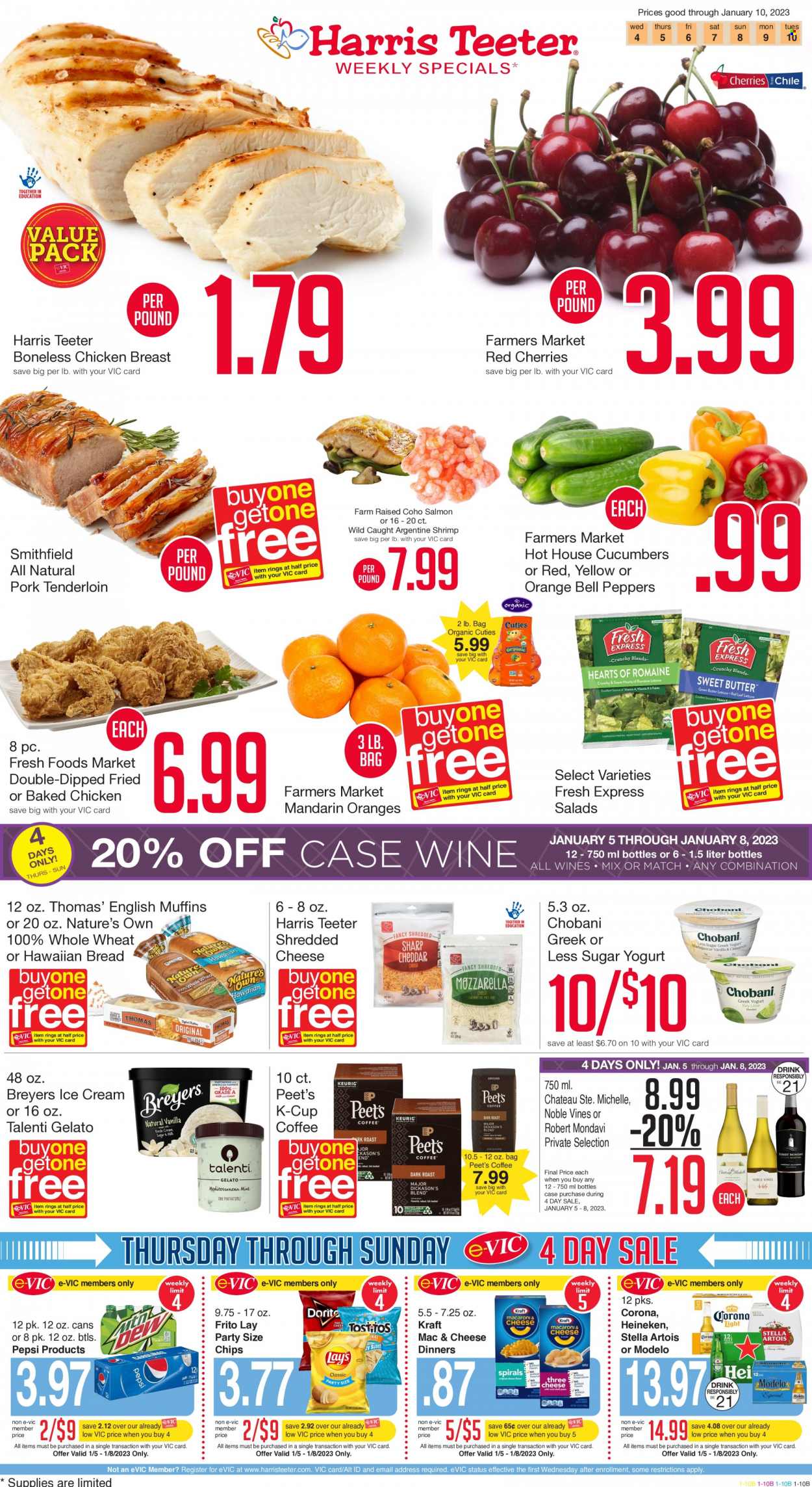Harris Teeter ad - 01/04/2023 - 01/10/2023. Page 1