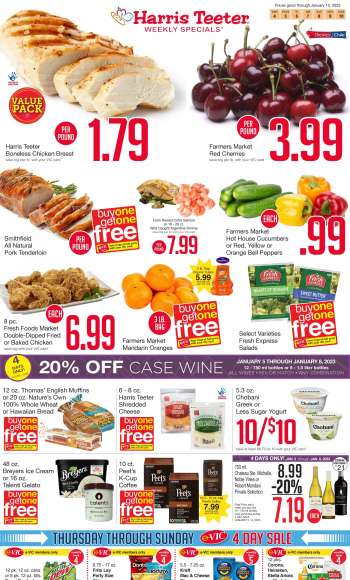 Harris Teeter Flyer - 01/04/2023 - 01/10/2023.