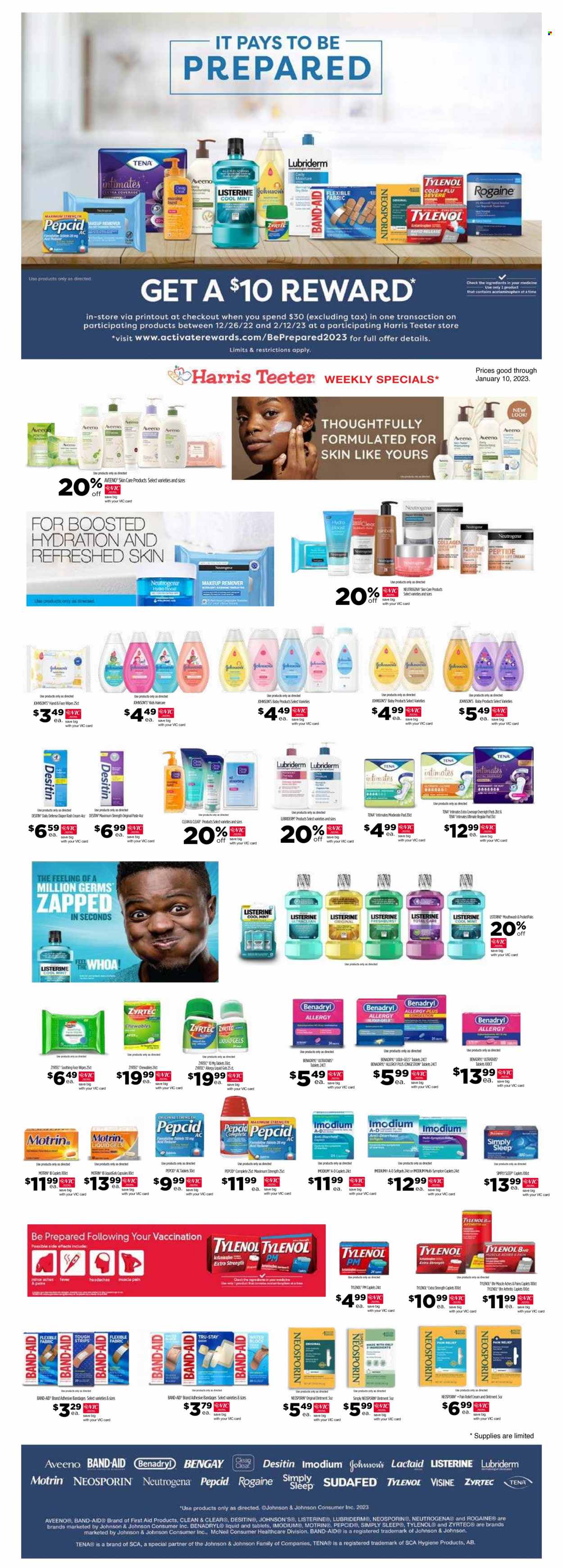 Harris Teeter ad - 01/04/2023 - 01/10/2023. Page 10