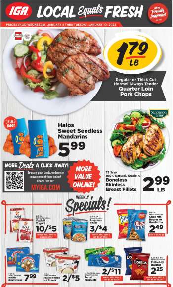 IGA Flyer - 01/04/2023 - 01/10/2023.