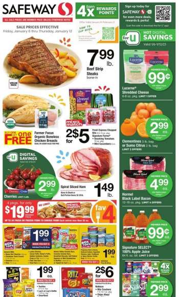 Safeway Flyer - 01/06/2023 - 01/12/2023.