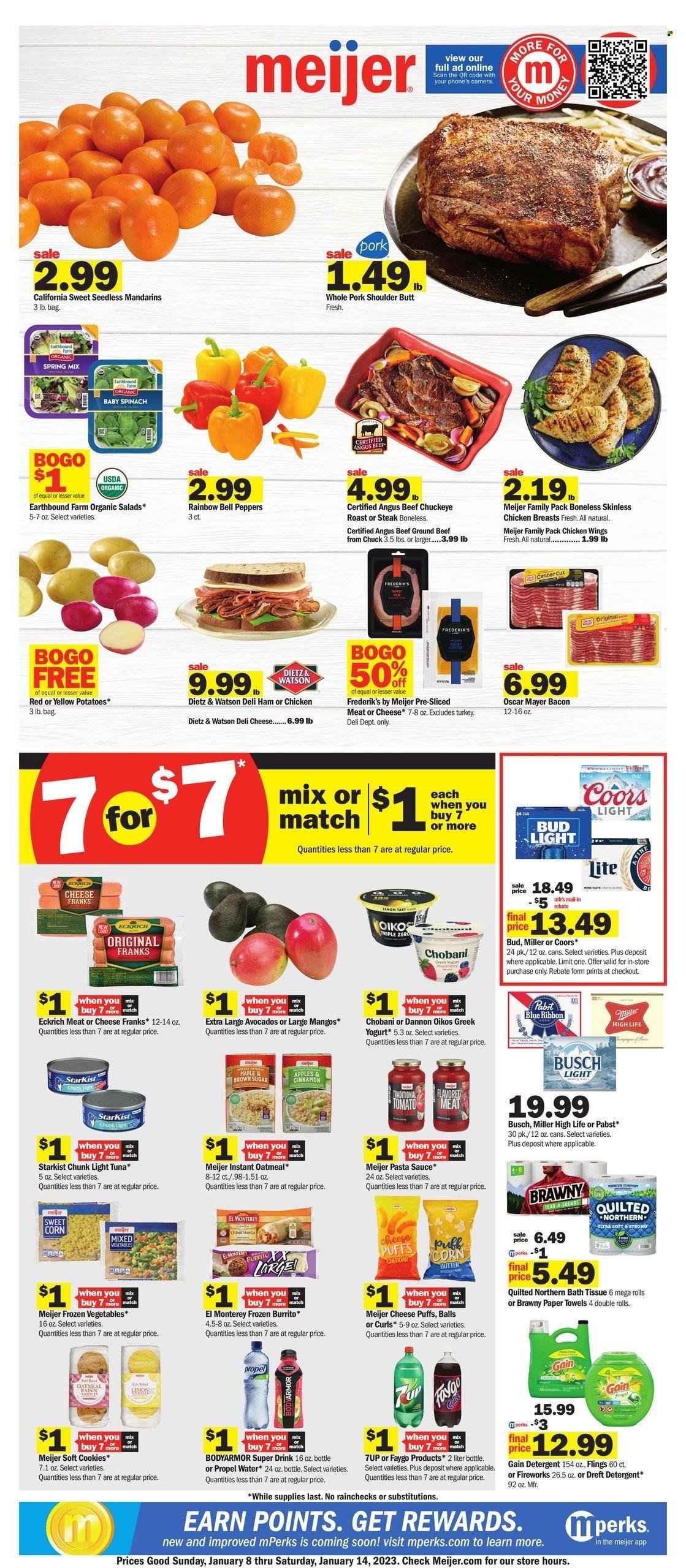 Meijer ad - 01/08/2023 - 01/14/2023. Page 1