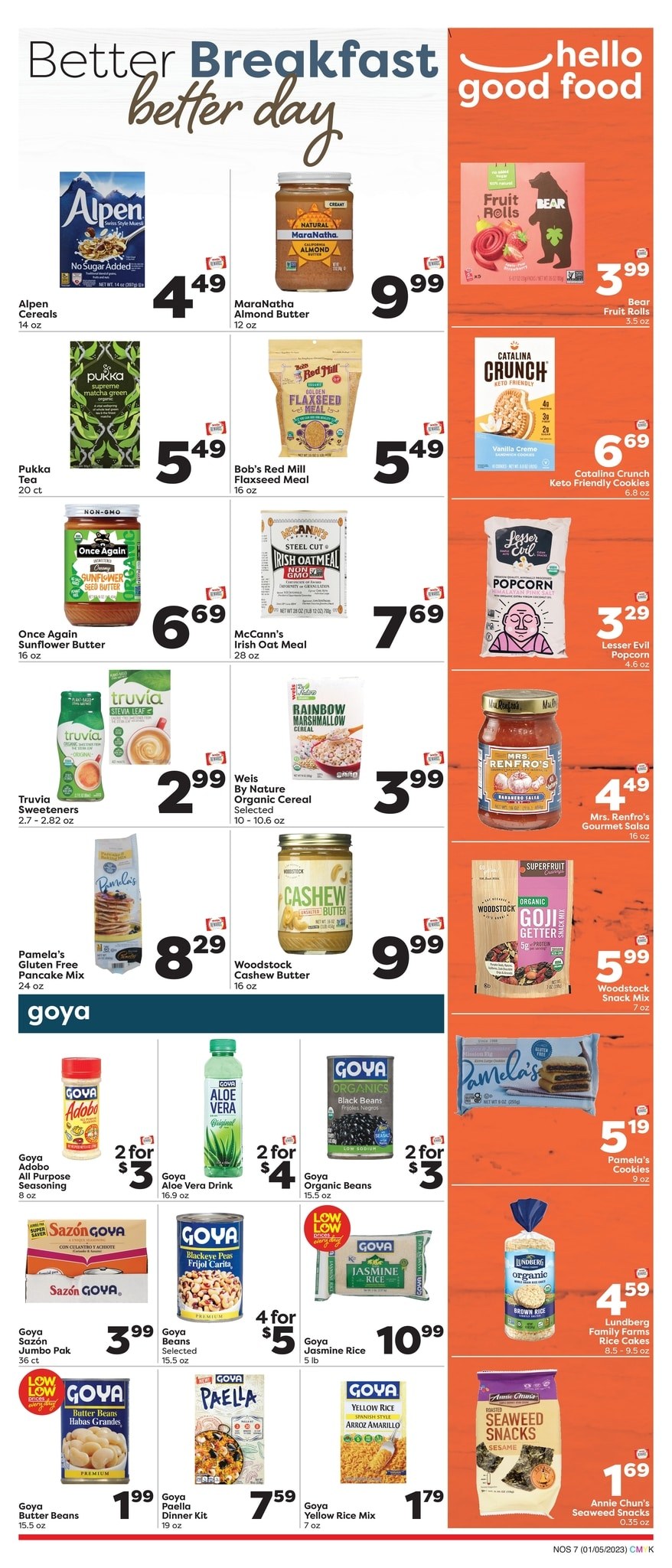 Weis ad - 01/05/2023 - 02/01/2023. Page 7
