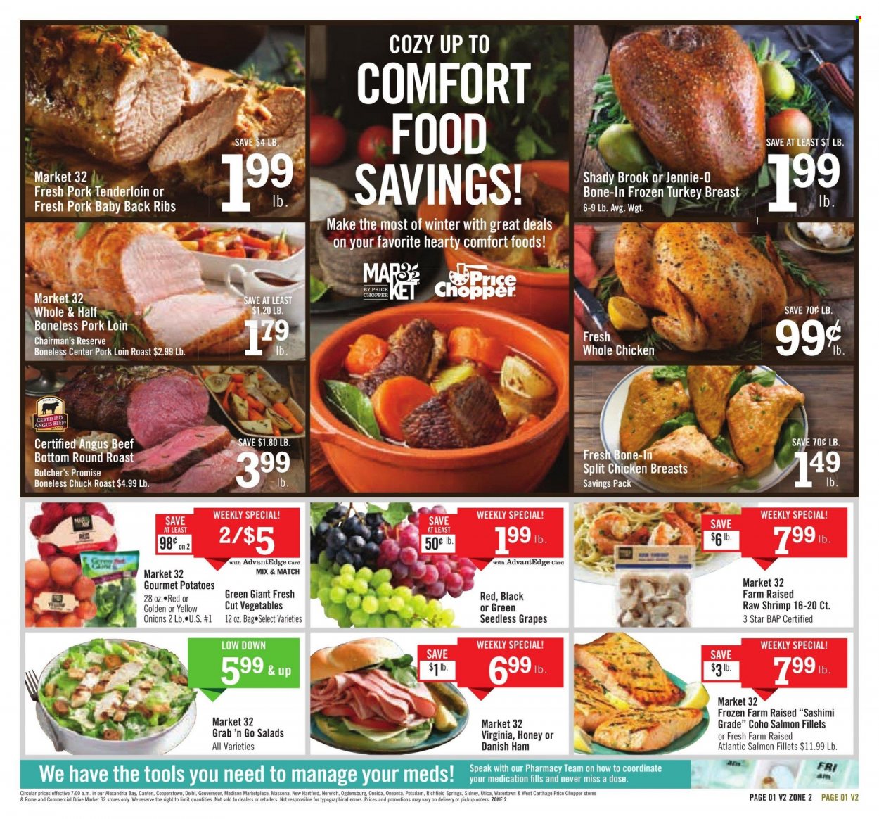 Price Chopper ad - 01/08/2023 - 01/14/2023. Page 1