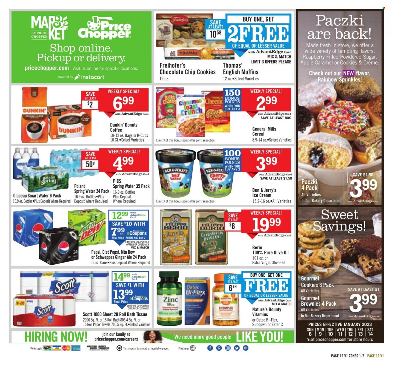Price Chopper ad - 01/08/2023 - 01/14/2023. Page 12