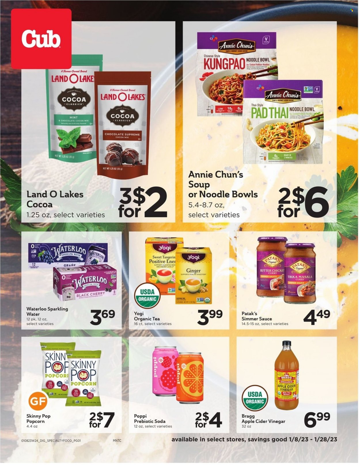 Cub Foods ad - 01/08/2023 - 01/28/2023. Page 1