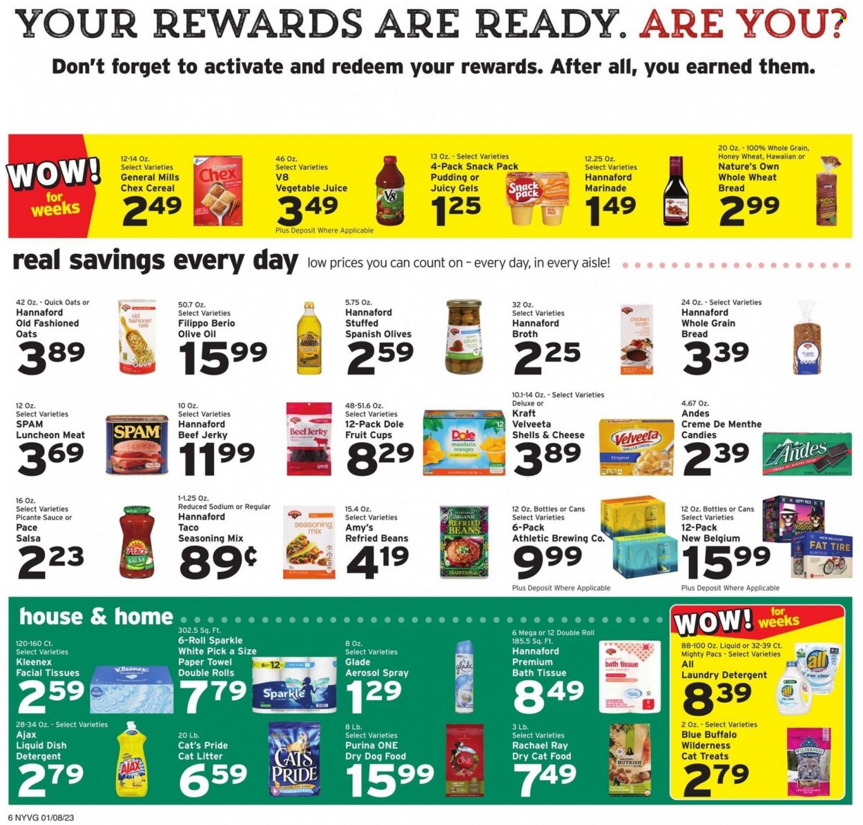Hannaford ad - 01/08/2023 - 01/14/2023. Page 8