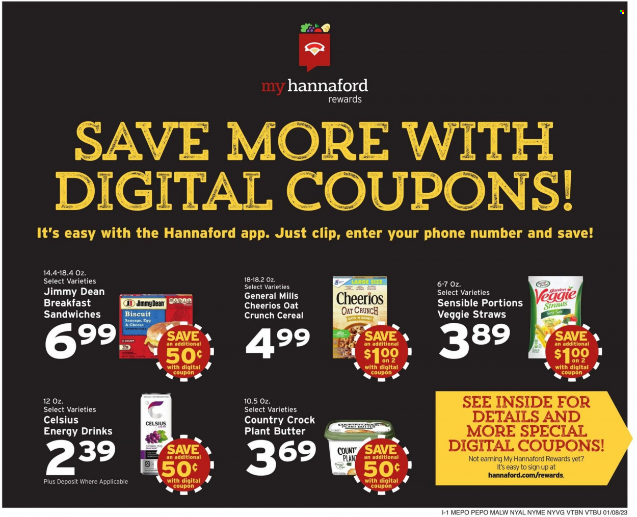 Hannaford ad - 01/08/2023 - 01/14/2023. Page 12