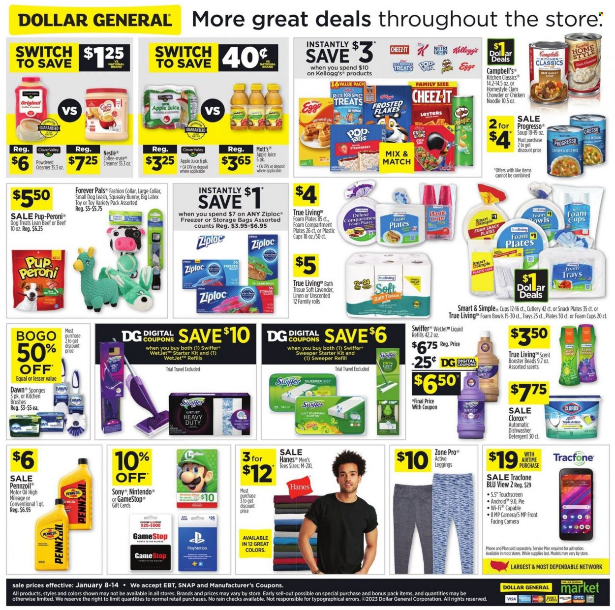 Dollar General ad - 01/08/2023 - 01/14/2023. Page 2