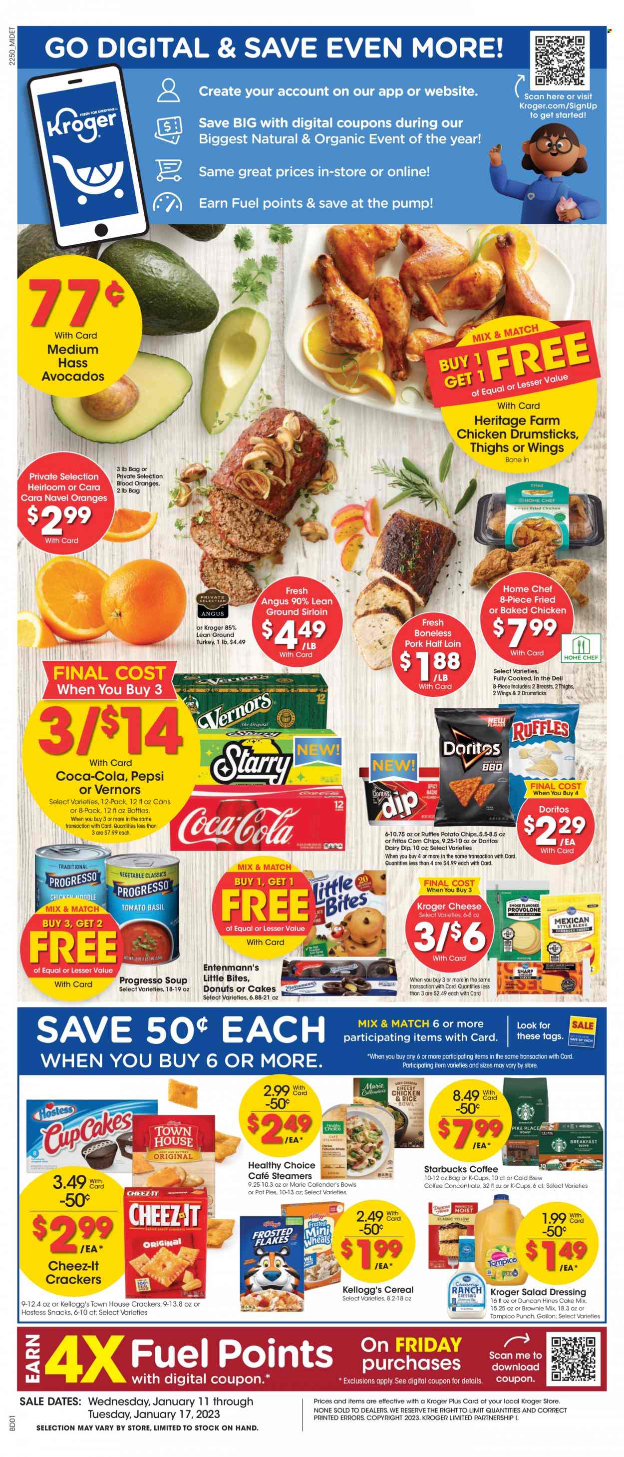 Kroger ad - 01/11/2023 - 01/17/2023. Page 1