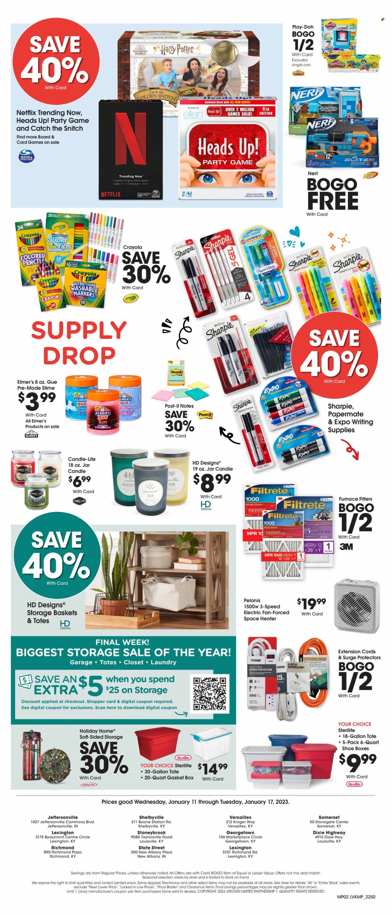 Kroger ad - 01/11/2023 - 01/17/2023. Page 2