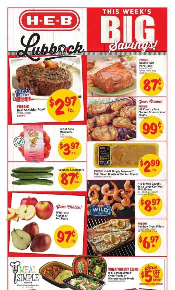 H-E-B Flyer - 01/11/2023 - 01/17/2023.