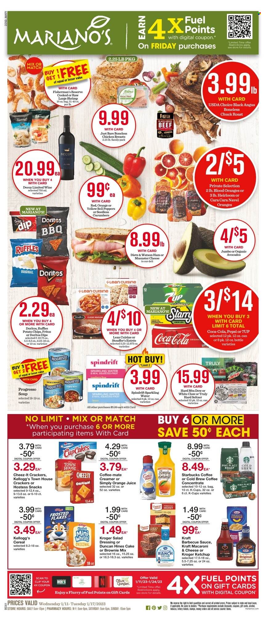 Mariano’s ad - 01/11/2023 - 01/17/2023. Page 1