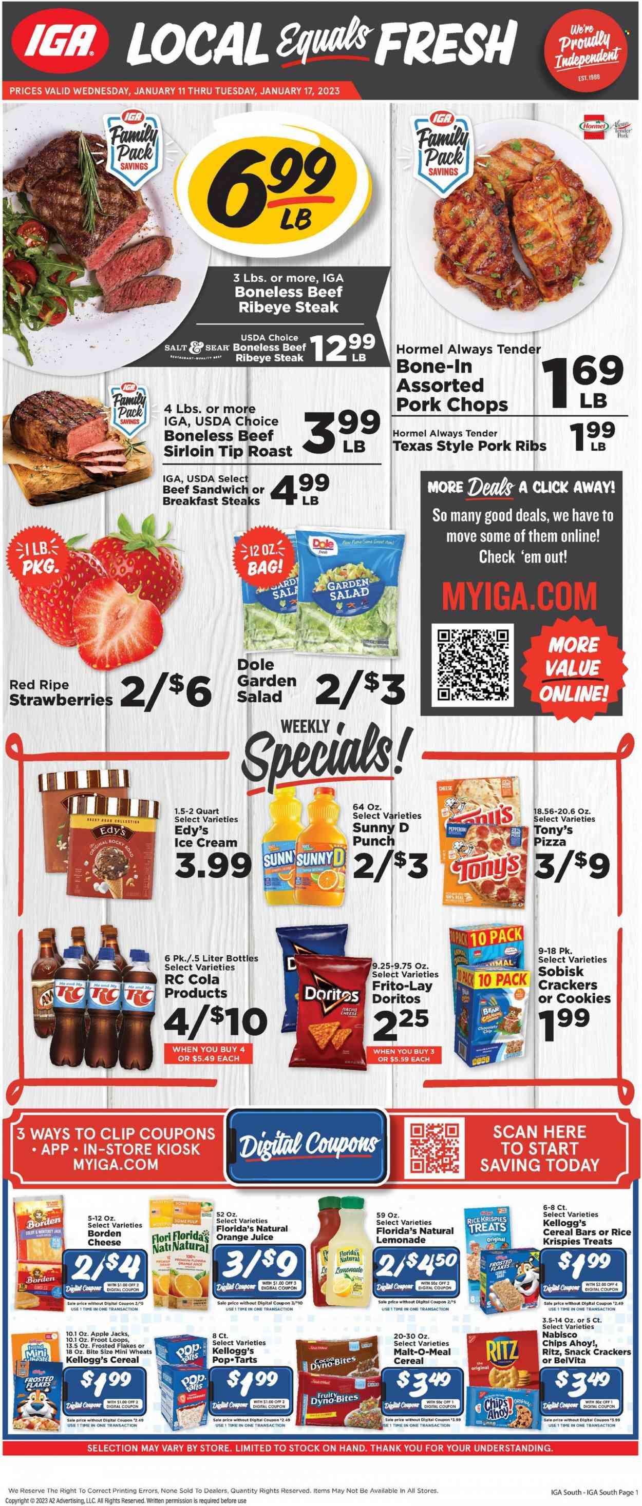 IGA ad - 01/11/2023 - 01/17/2023. Page 1