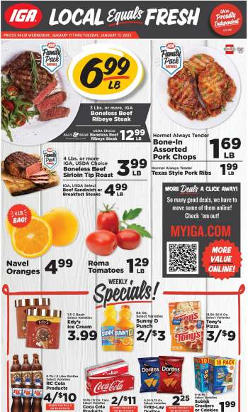 IGA Flyer - 01/11/2023 - 01/17/2023.