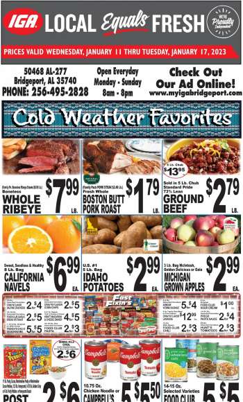 IGA Flyer - 01/11/2023 - 01/17/2023.