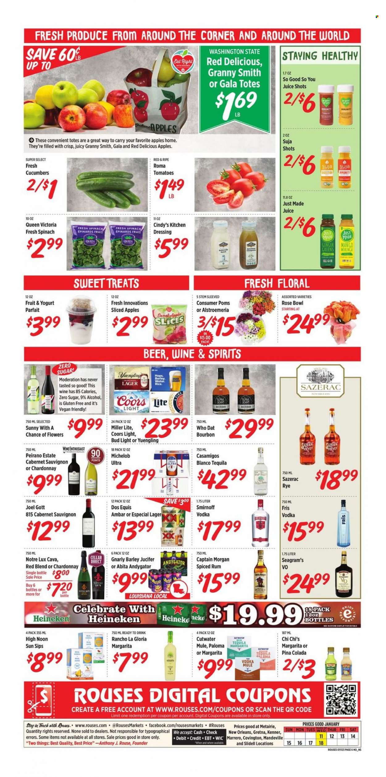 Rouses Markets ad - 01/11/2023 - 01/18/2023. Page 6
