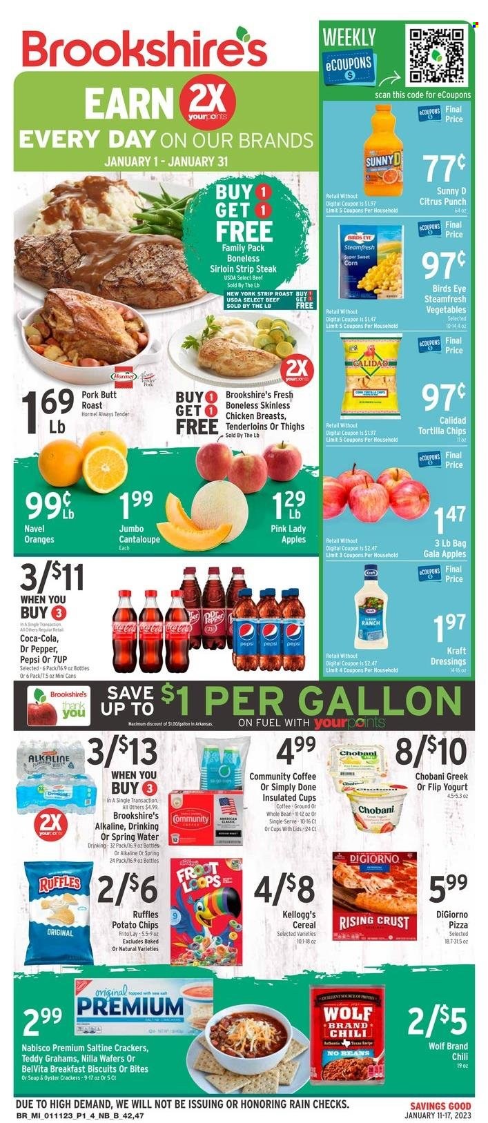 Brookshires ad - 01/11/2023 - 01/17/2023. Page 1