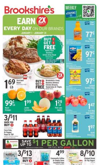 Brookshires Flyer - 01/11/2023 - 01/17/2023.