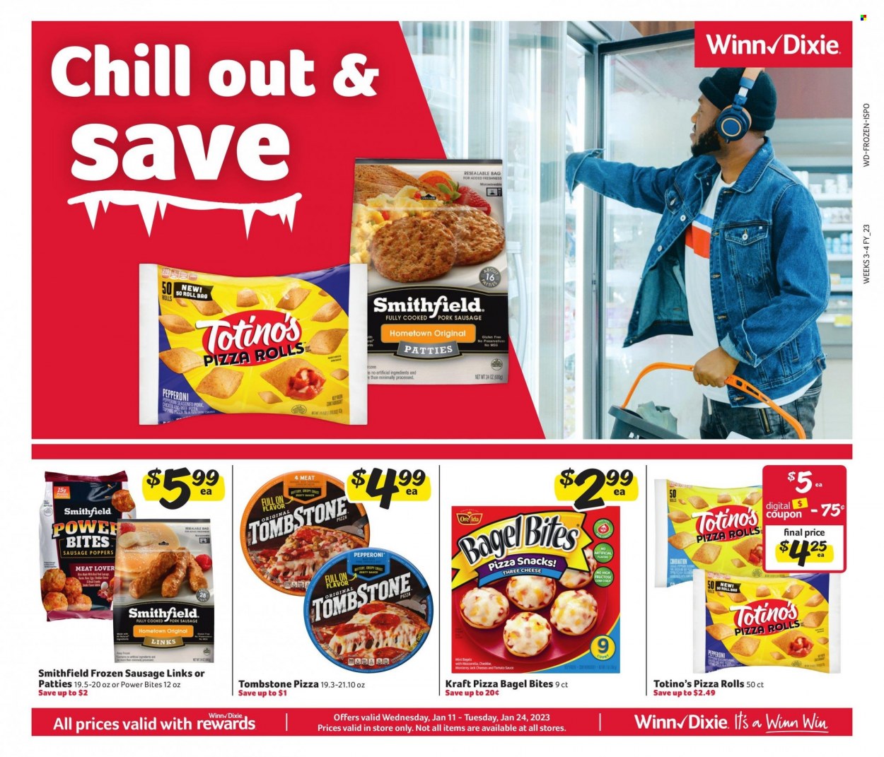Winn Dixie ad - 01/11/2023 - 01/24/2023. Page 1