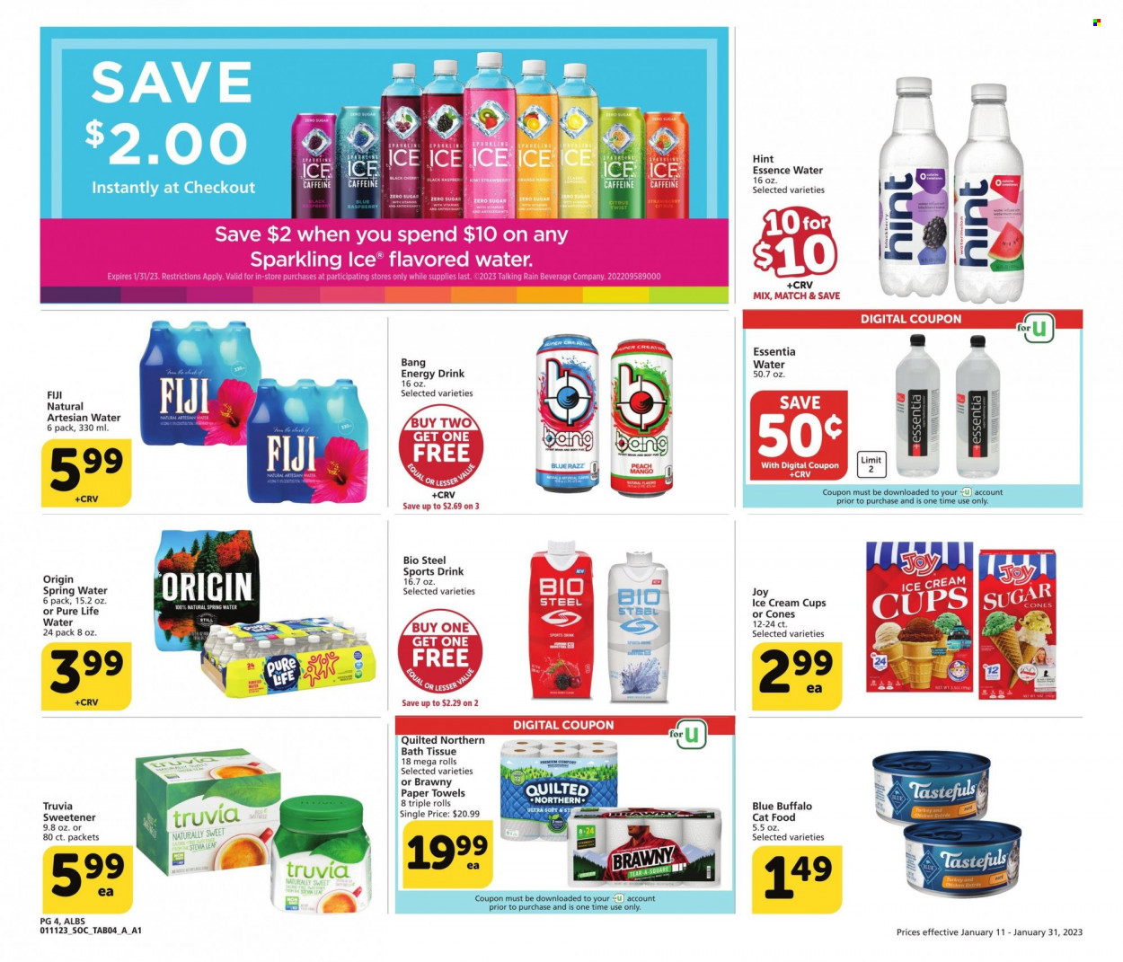 Albertsons ad - 01/11/2023 - 01/31/2023. Page 4