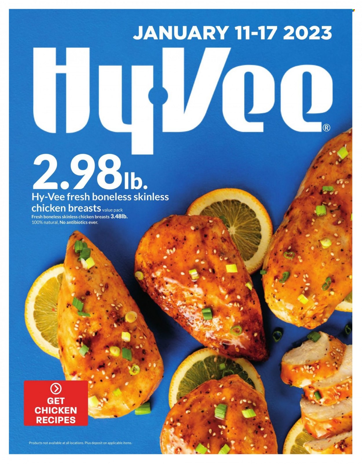 Hy-Vee ad - 01/11/2023 - 01/17/2023. Page 1
