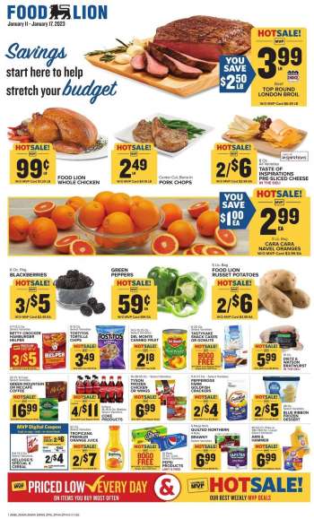 Food Lion Flyer - 01/11/2023 - 01/17/2023.