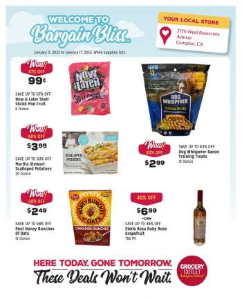 Grocery Outlet Flyer - 01/11/2023 - 01/17/2023.