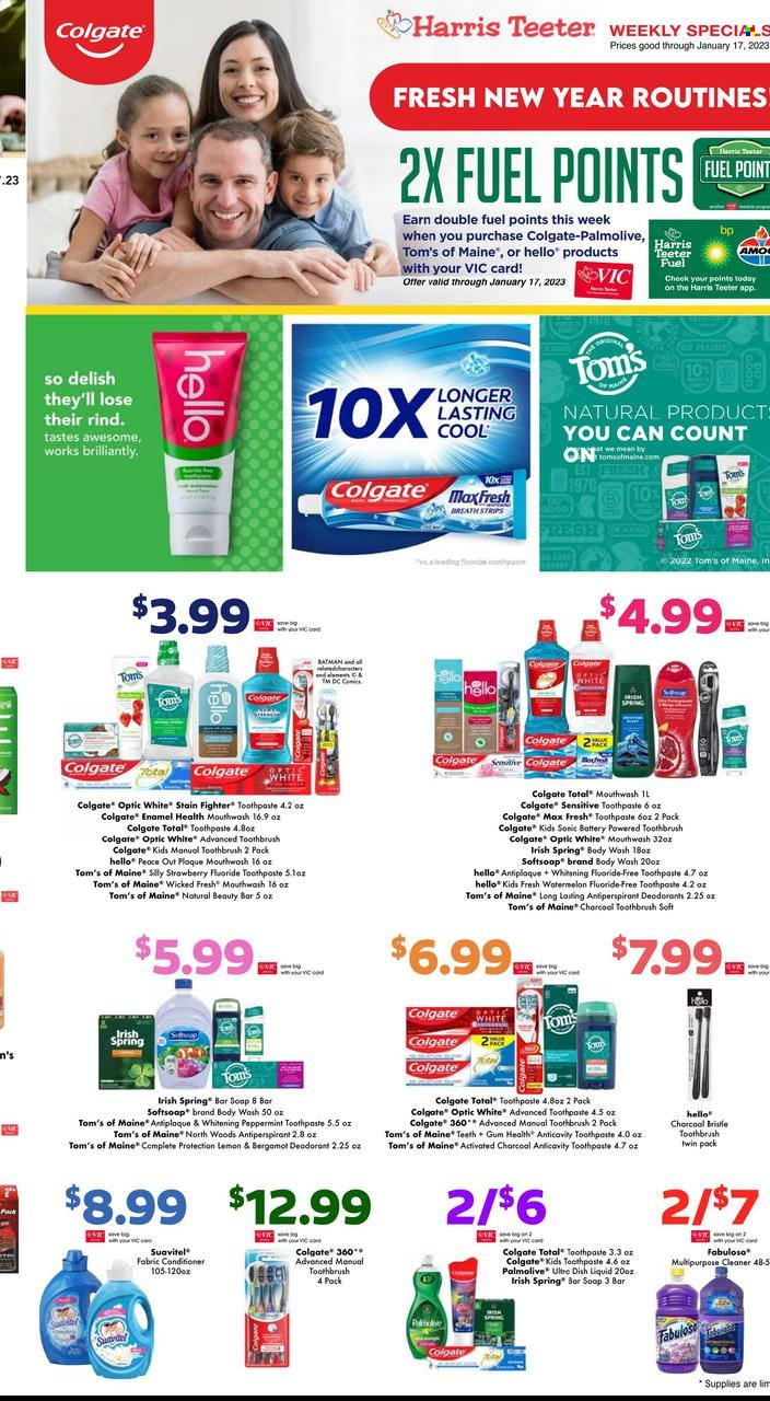Harris Teeter ad - 01/11/2023 - 01/17/2023. Page 9